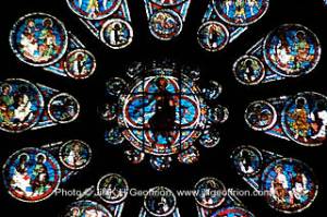West Wall of Chartres Cathedral